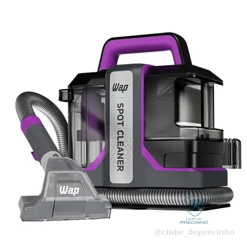 🚀 WAP Extratora Portátil Spot Cleaner W3, 3 em 1, Borrifa, Esfrega e Extrai, com Sistema de Autolimpeza, 1450W 127V