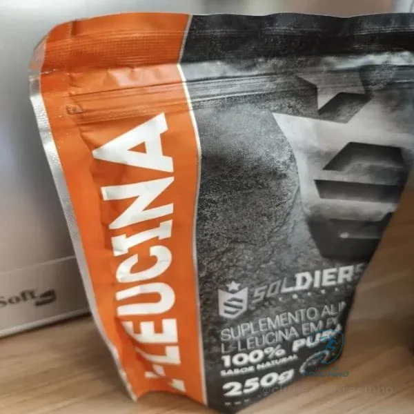 Leucina 250g 100% Pura Mercado Livre
