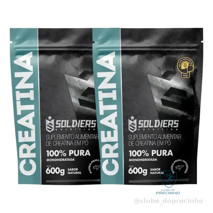 Soldiers Nutrition Creatina Monohidratada 1200g Mercado Livre