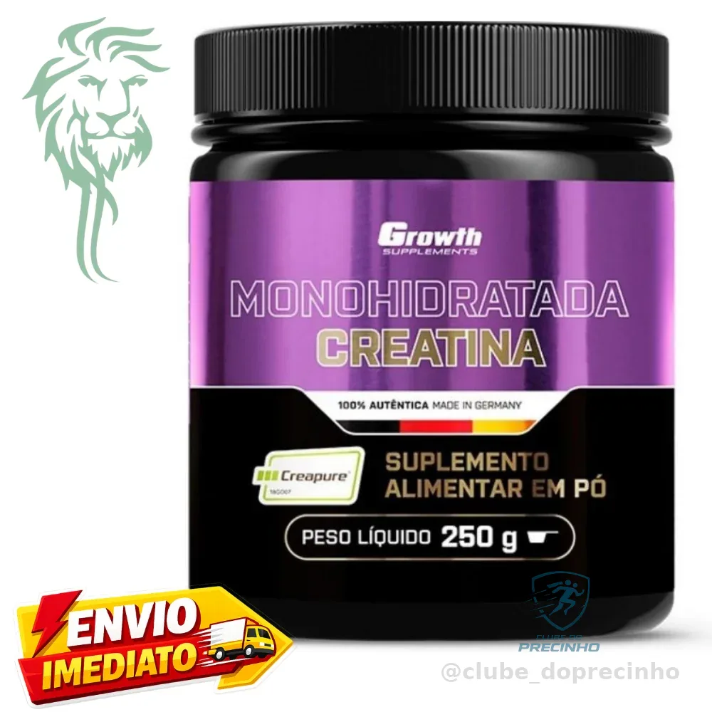 Creatina Creapure Original 100% Pura 250g Shopee