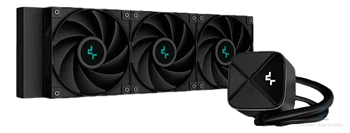 WaterCooler Deepcool LS720S Zero Dark BK Sem RGB Mercado Livre