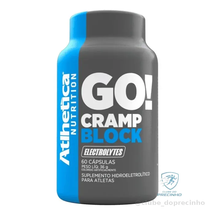 Eletrólitos Go! Cramp Block 60 Caps Mercado Livre