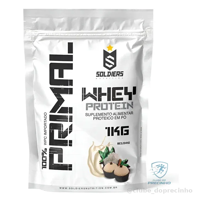 Whey Primal Beijinho 1kg Mercado Livre