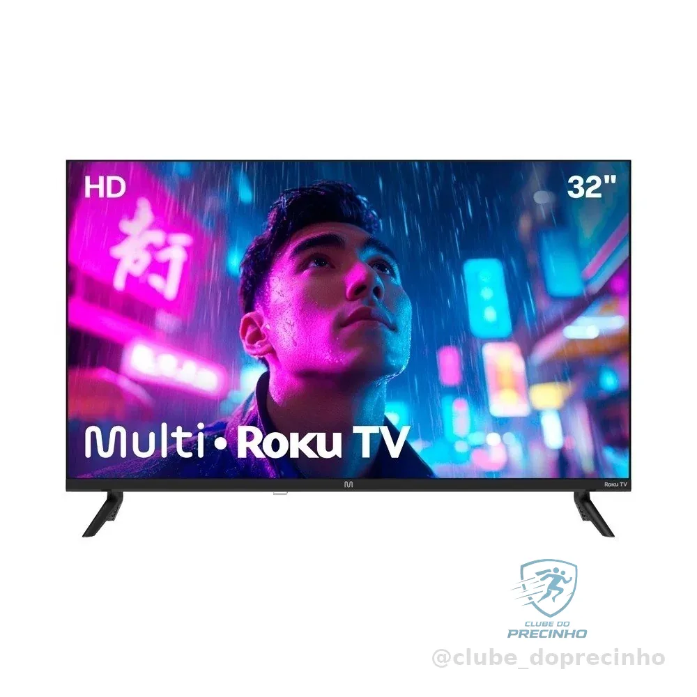 Smart TV DLED 32 HD Multi Roku 3HDMI 2USB Wi-Fi - TL081E