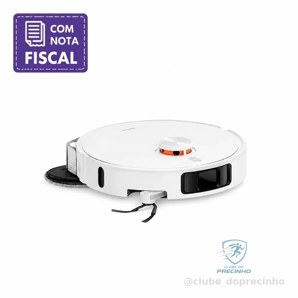 Robô Aspirador S40 Pro Branco Alexa E Google 127/220v Limpeza Automática