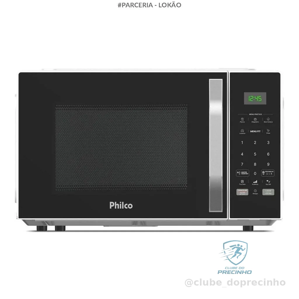 Micro-ondas Philco 33L Pintura Limpa Fácil PM36