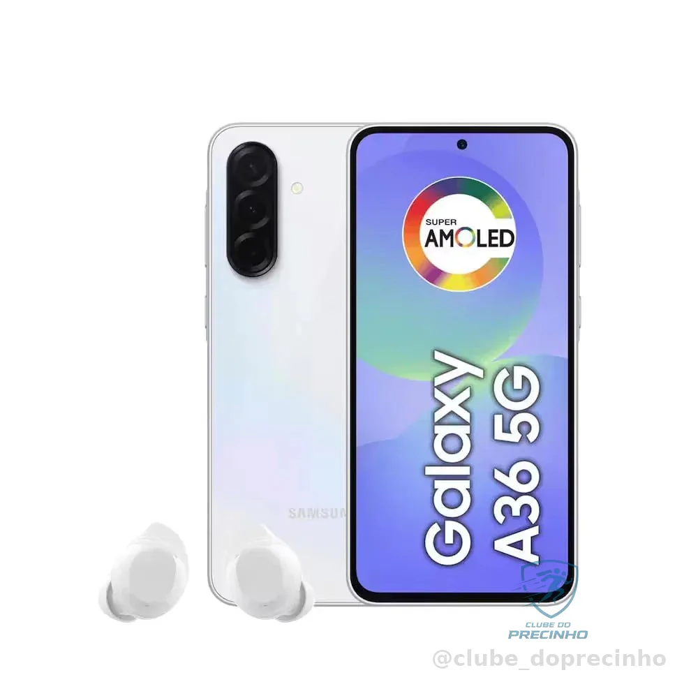 Smartphone Galaxy A36 5G 256GB Cmera Tripla 50MP, Galaxy