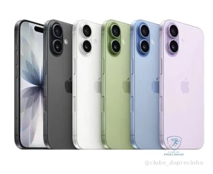 iPhone 17 5G 256GB Tela 6,3" 120Hz 48MP iOS Original Novo Lacrado com Garantia Apple