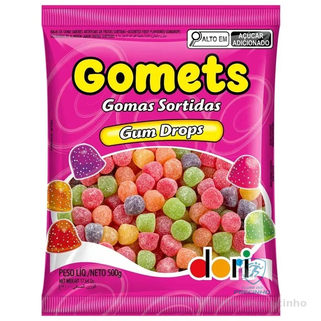 Goma Gomets 500gr Dori Sortido
