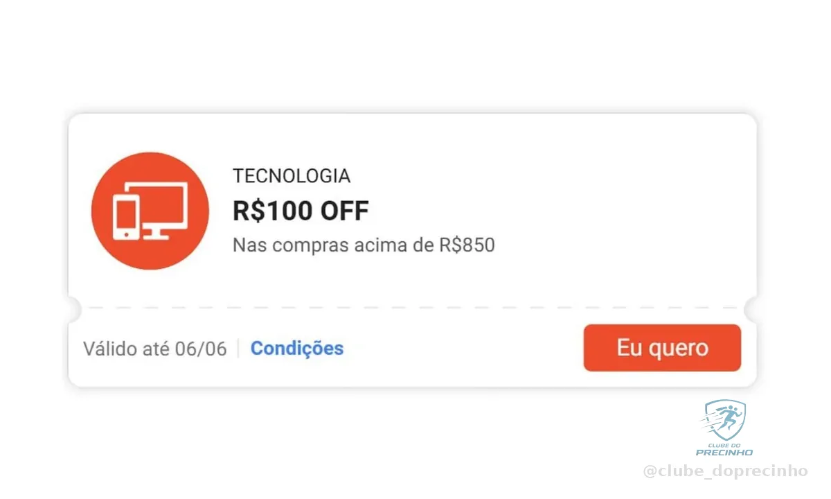 Cupom Shopee Tecnologia