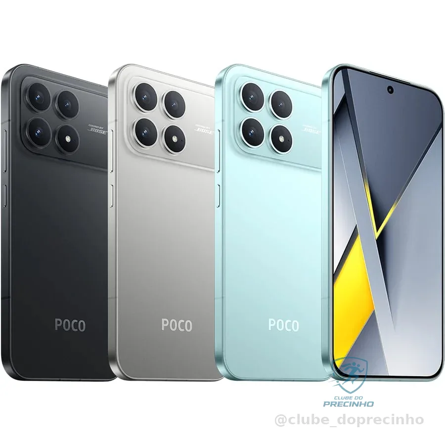 Celular Xiaomi Poco F8 Pro 5G 256GB OU 512GB 12GB RAM COM NFC VERSÃO GLOBAL FONTE BRASIL NOVO LACRADO A PRONTA ENTREGA