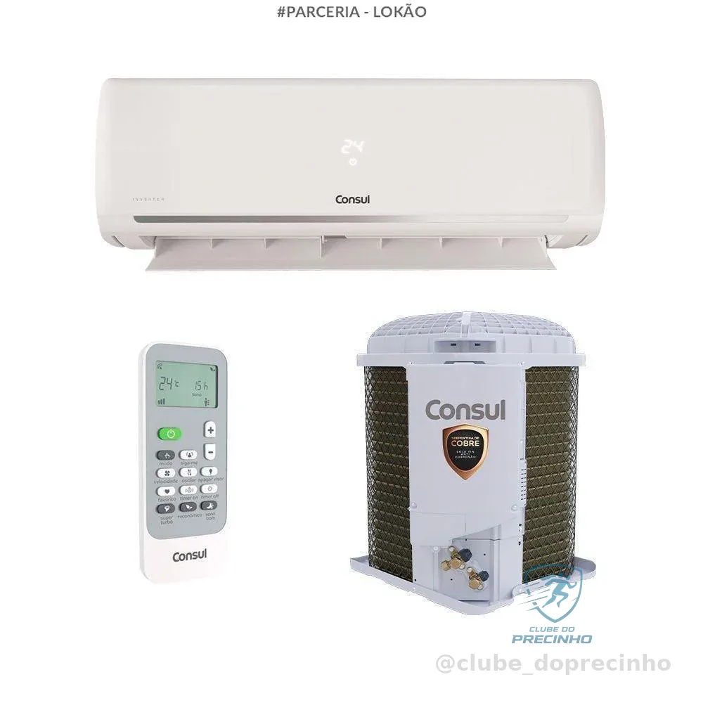 Ar Condicionado Consul Triple Inverter Split Frio 9.000 Btu's Bivolt