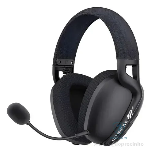 Fone De Ouvido Preto Havit Gamenote Fuxi-h6 - Black Preto