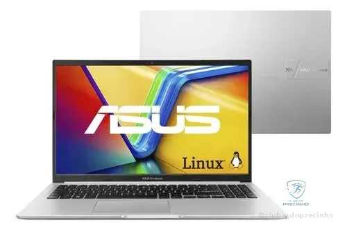 Notebook Asus Vivobook 15 M1502ya Amd Ryzen 7 5825u 16gb Ram 512gb Ssd Linux Keepos 15,6  Fhd Cool Silver - Nj612
