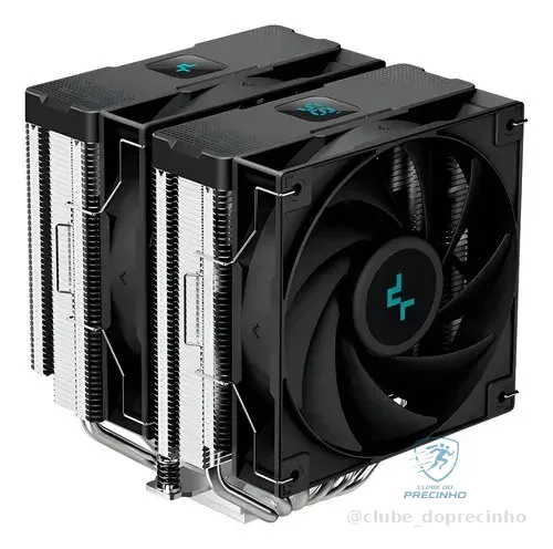 Air Cooler Ag620 Digital Com Monitoramento Deepcool Preto