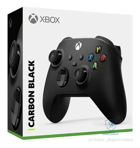 Controle Xbox Wireless Series X|s Carbon Black
