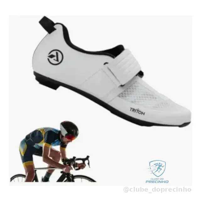 Sapatilha Ciclismo Triathlon Absolute Triton Bike Gravel - 35, 36, 37, 39, 40, 41, e 43