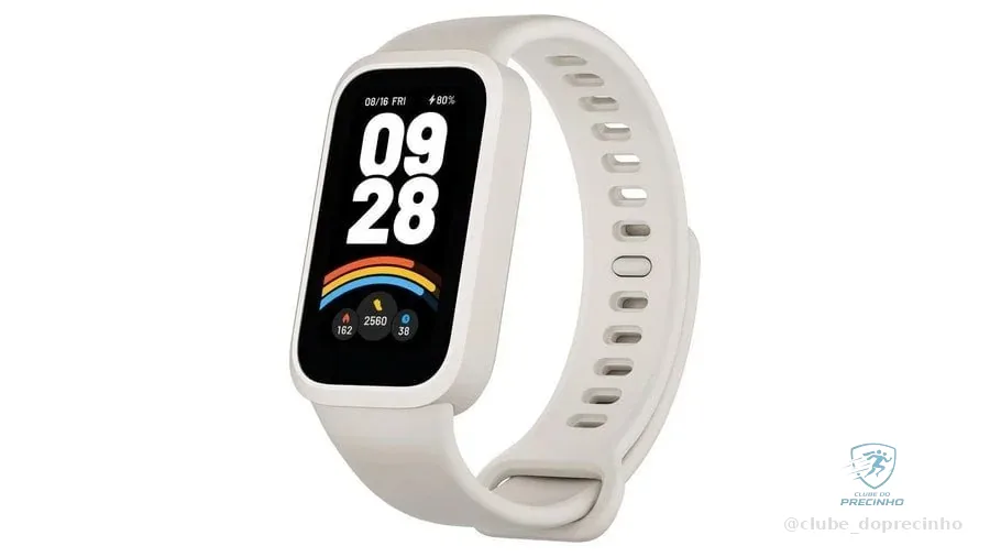 Xiaomi Smart Band 9 Active - Bege Branco Mercado Livre