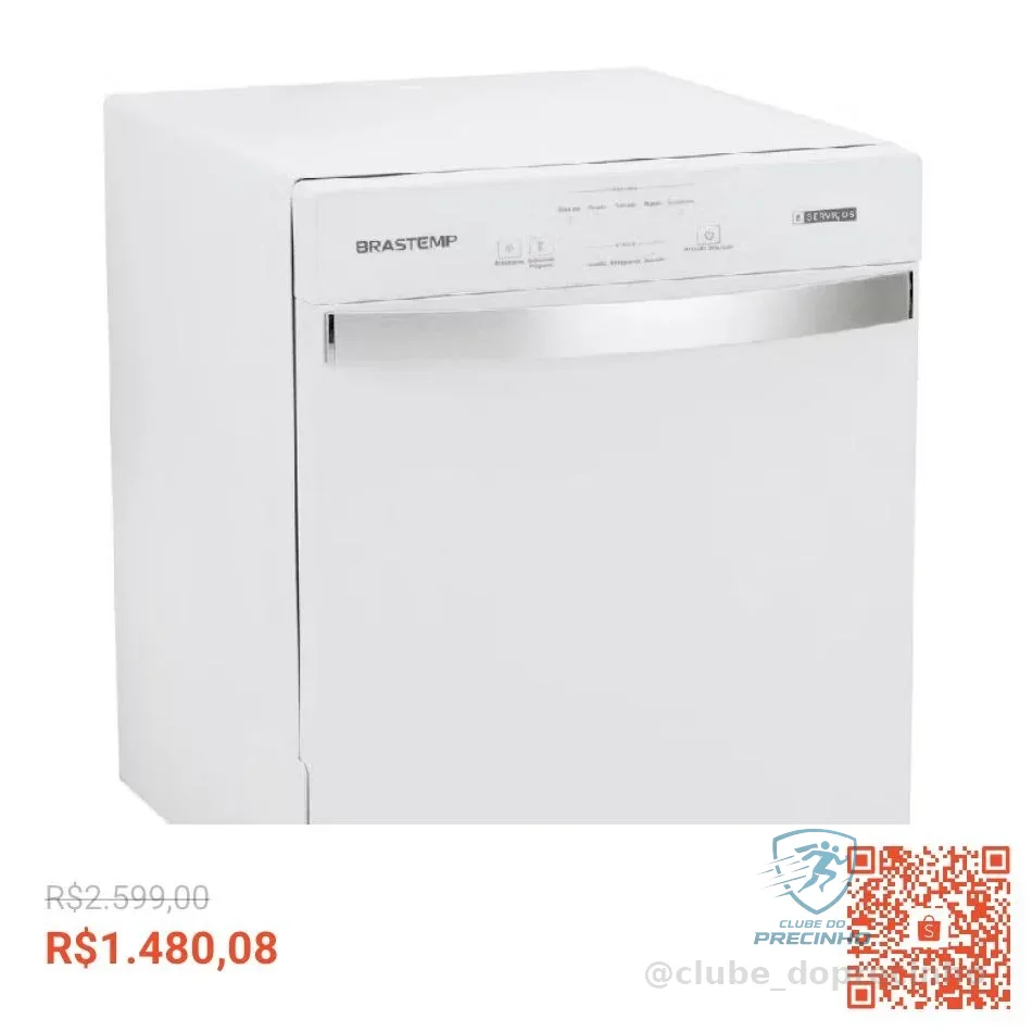 Lava-Louças Brastemp 8 Serviços Branca BLF08BB