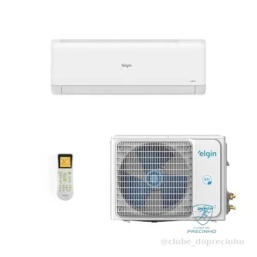 Ar Condicionado Inverter Elgin High Wall Eco III Wifi 12.000 Btus Frio 220v