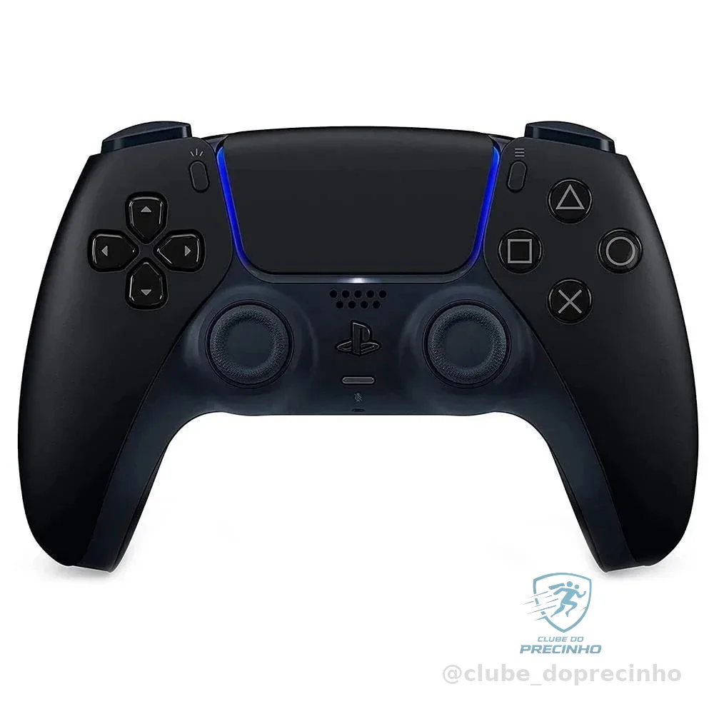 Controle Joystick Sem Fio Sony PlayStation 5 DualSense Midnight Black