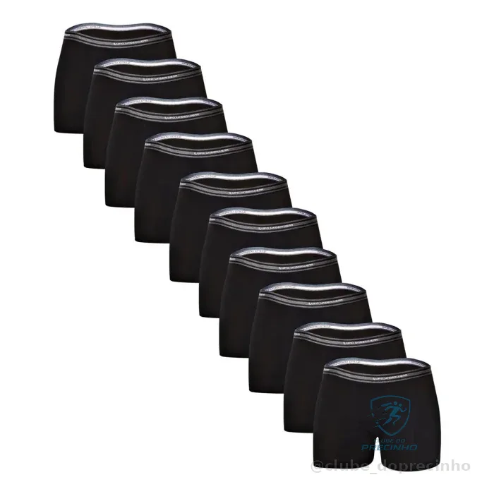 Kit 10 Cuecas Boxer Lupo Algodão Mercado Livre