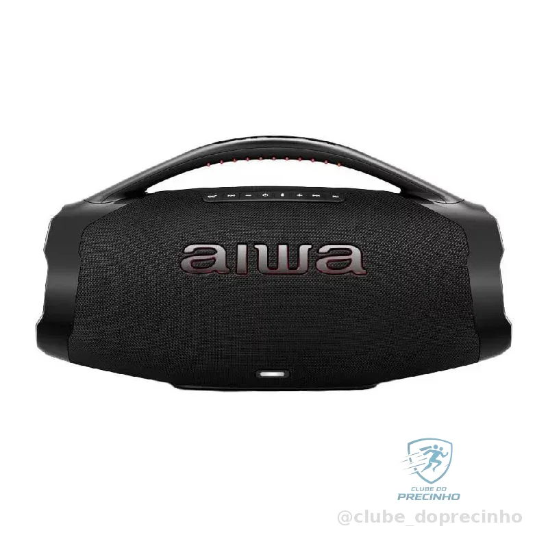 Caixa de Som Bluetooth Aiwa Boombox BS-01B 200W IP66