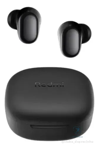 Xiaomi Redmi Buds 6 Play Preto Fone Bluetooth Tws Estéreo Preto