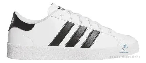 Tênis Masculino E Feminino Jump Hook adidas Branco Lisa 42 Br