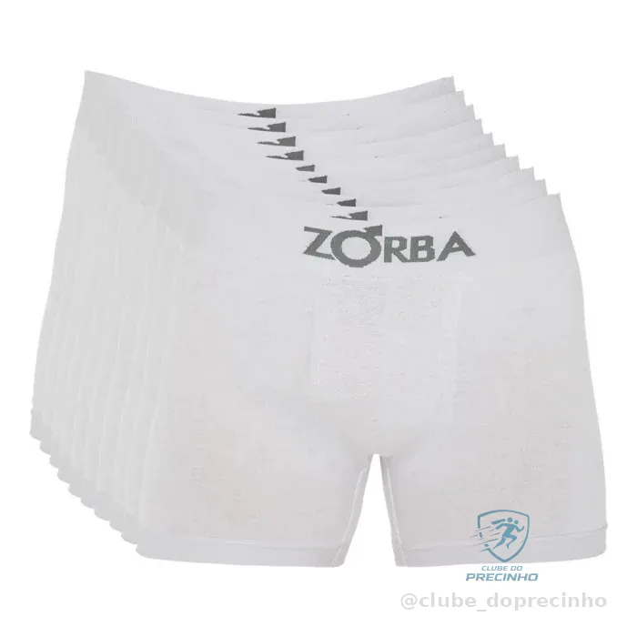 Kit 10 Cuecas Zorba Boxer Algodão Mercado Livre