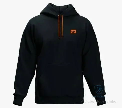 Moleton Capuz Blusa de Frio Lisa Cordão Neon Mercado Livre