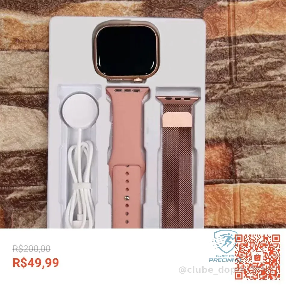 Smartwatch MINI 38MM PRO Com monitor De Frequência Cardíaca Do Computador São Paulo pronta entrega
