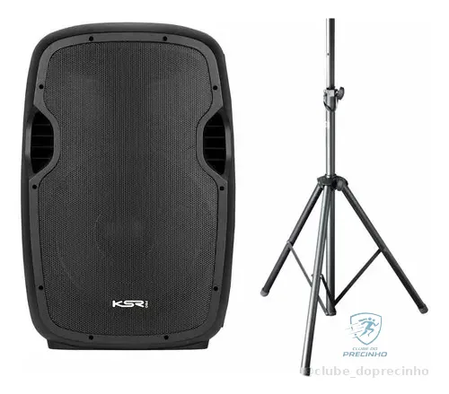 Caixa Ativa 12 Ksr Pro K812 Usb Bluetooth 500w Rms E Tripe  127/220v