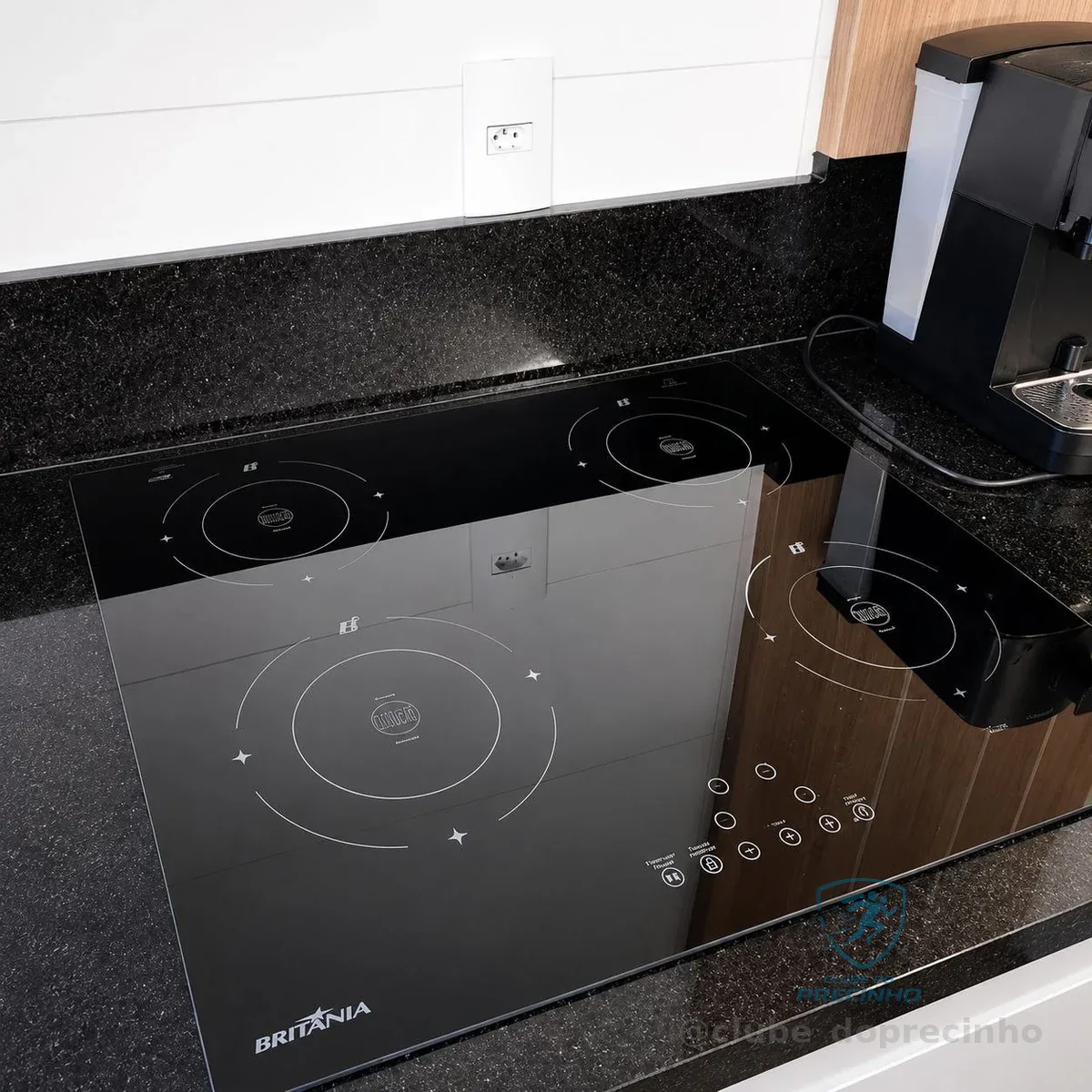 Cooktop 4 Bocas de Indução Britânia BCTE40A