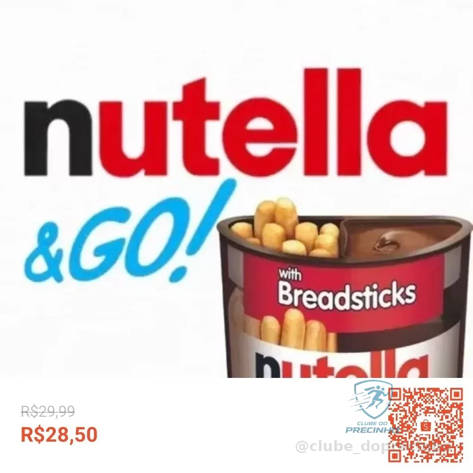 Nutella Go Palitos Com Nutella Importado Eua