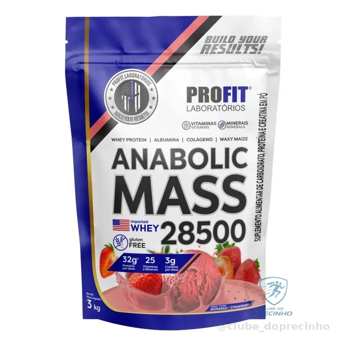 Mass 28500 3kg Profit Labs Mercado Livre