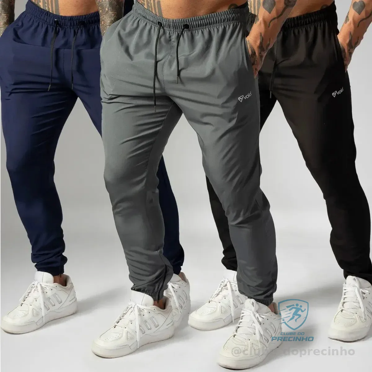 Kit 3 Calças Jogger De Tactel Com Elastano Mercado Livre