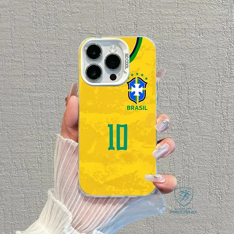 Capinha para iPhone e Samsung - Brasil Copa Shopee