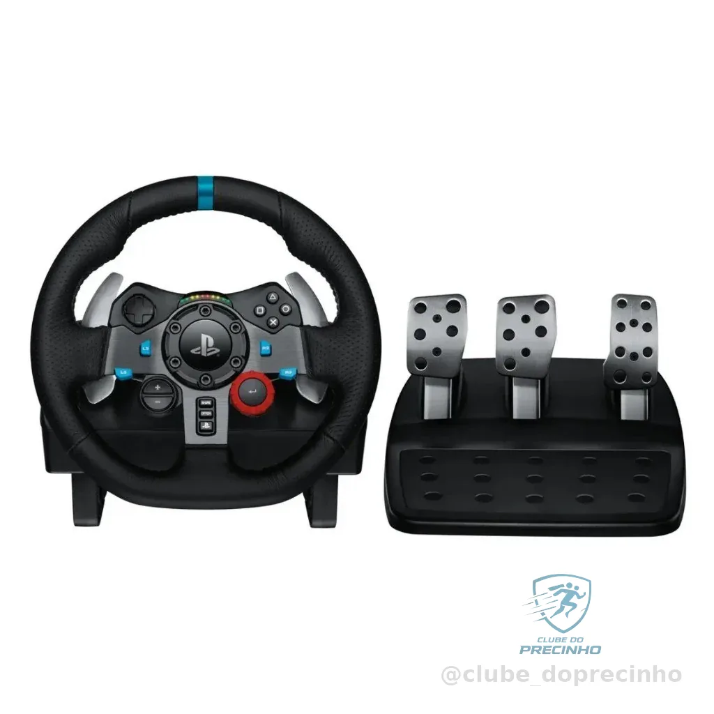 Volante Gamer Logitech G29 Driving Force para PlayStation e PC