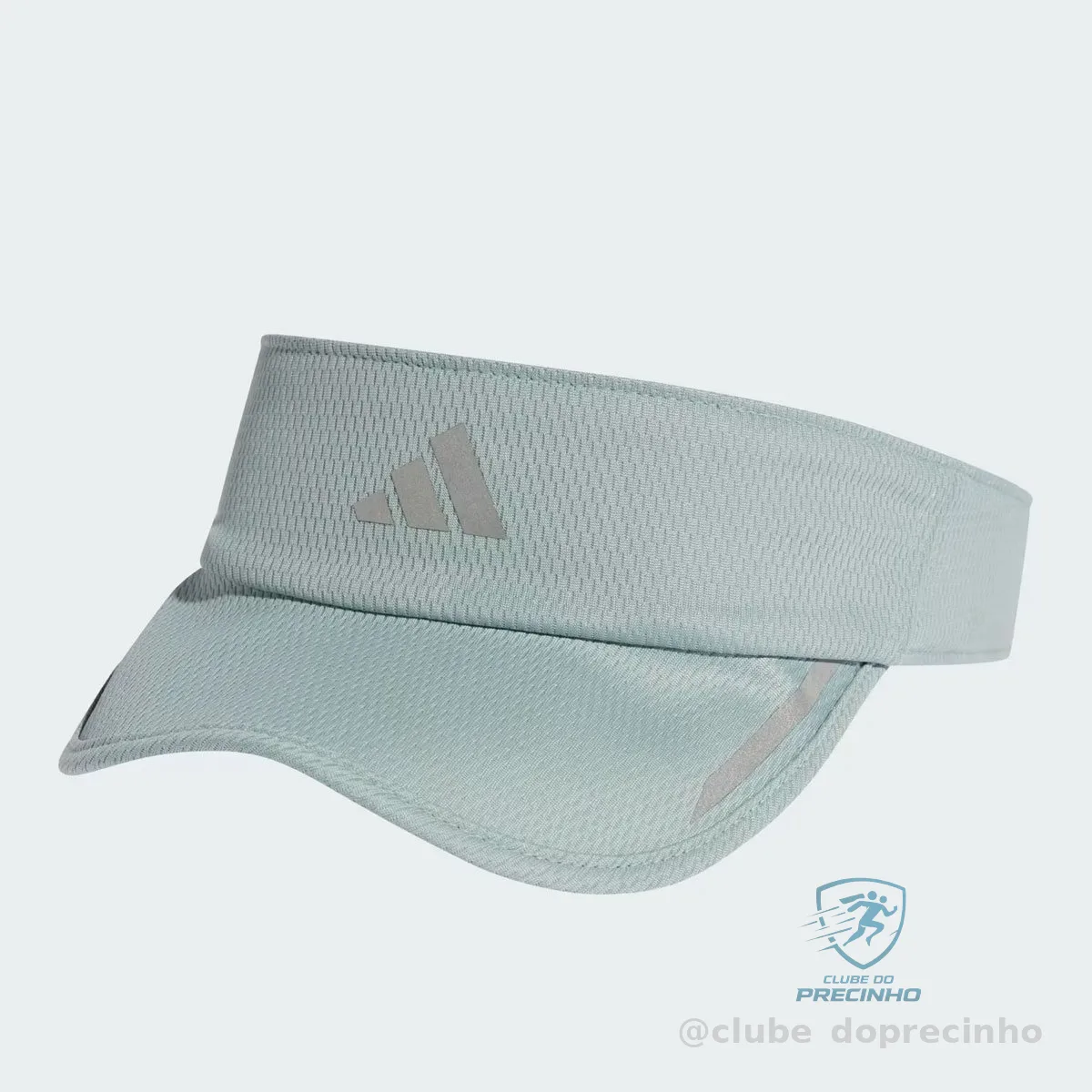 Viseira Adidas Run Visor Cc Verde - FutFanatics
