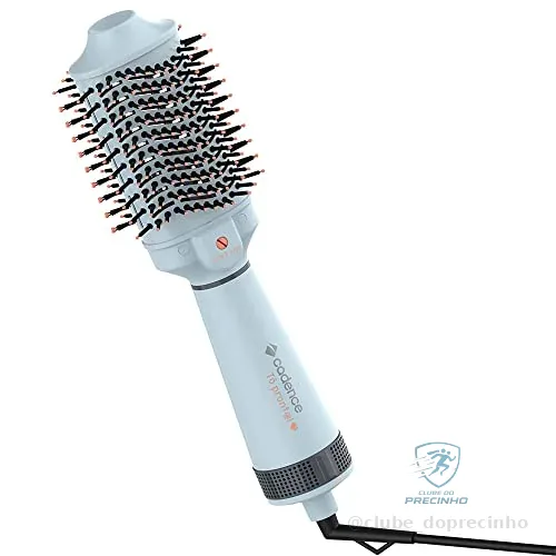 Escova Secadora Cadence 4 em 1 - ESC 710, Cinza/Preto Bivolt