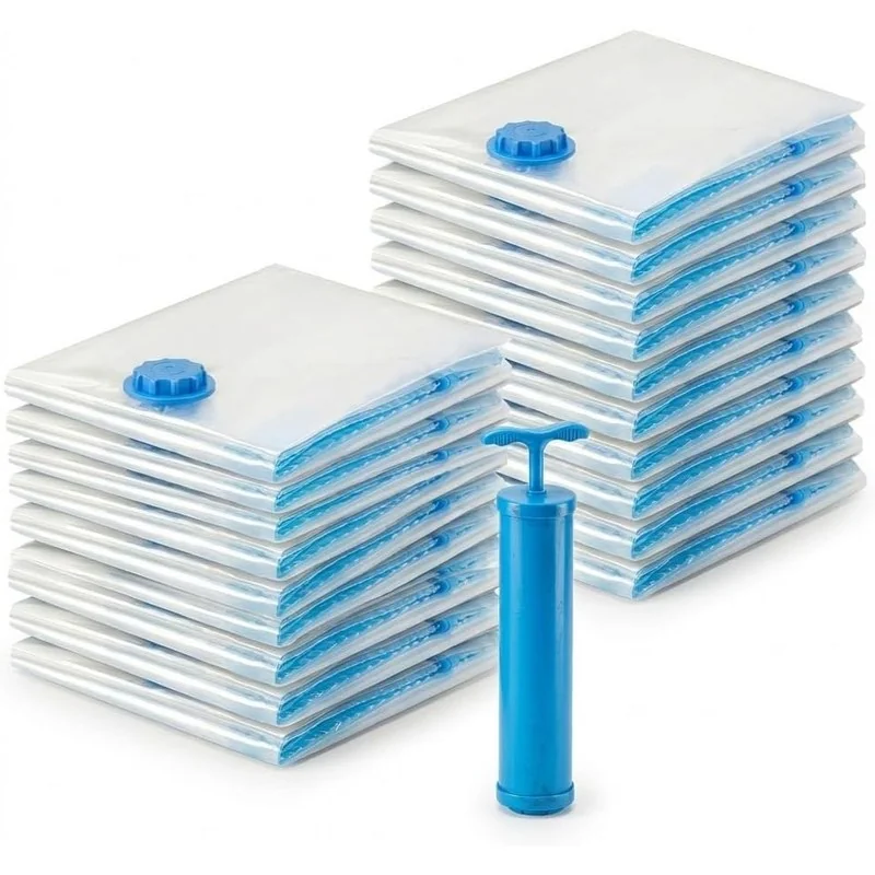 Kit Saco a Vacuo Roupa com Bomba 50x60cm (10)