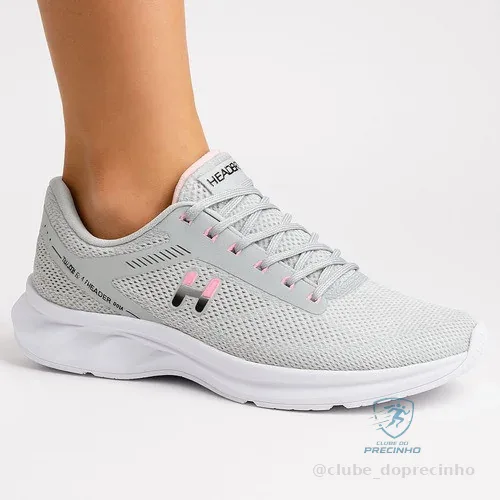 Tênis Header Run - Conforto E Estilo Esporte Casual Shopee