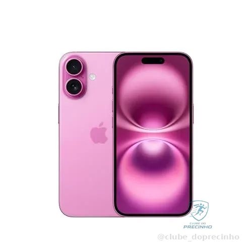 Apple iPhone 16 (128 GB) – Rosa
