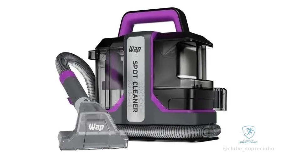WAP Extratora Portátil Spot Cleaner W3, 3 em 1, Borrifa, Esfrega e Extrai, com Sistema de Autolimpeza, 1450W 220V