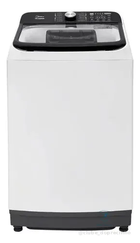 Lavadora De Roupas Midea Wave Agitator 13kg Branca 127v Branco