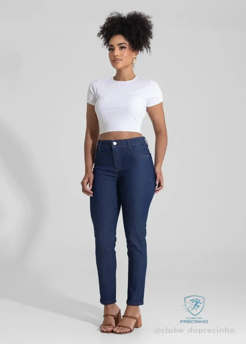 Jeans Sawary Feminina Calça Cigarrete Mercado Livre
