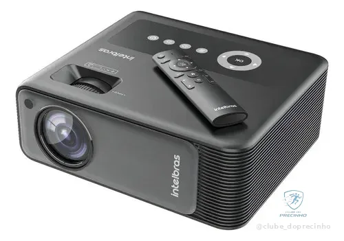 Projetor Full Hd Intelbras 7400 Lúmens Pfl6520 Preto