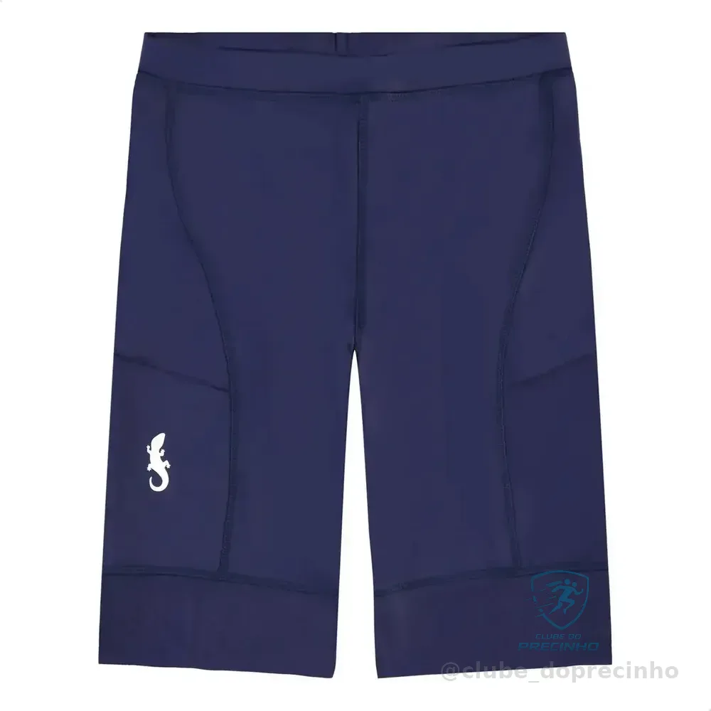 Bermuda Compressão Kupaa Masculina Corrida Bolsos Azul - P, M, G e GG