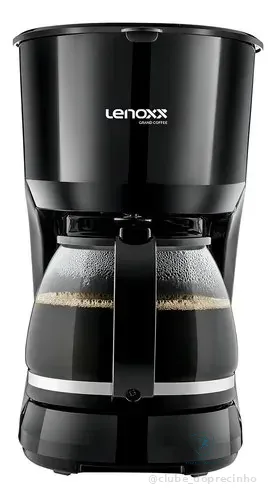 Cafeteira Grand Coffee 30 Xícaras Pca037 750w Preta Lenoxx Cor Preto 220v
